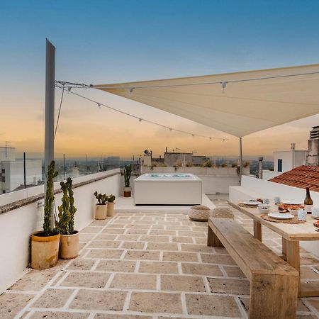 Appartamento Casa U Burie, Casa Design Con Terrazza Panoramica E Jacuzzi Cisternino Esterno foto