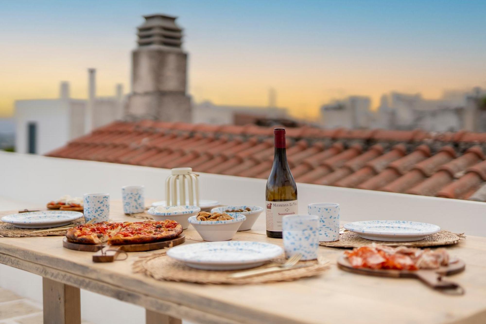 Appartamento Casa U Burie, Casa Design Con Terrazza Panoramica E Jacuzzi Cisternino Esterno foto